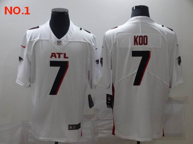 Men's Atlanta Falcons #7 Younghoe Koo Jerseys-8